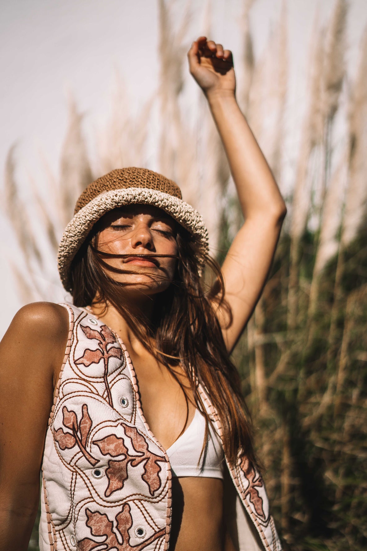 TP SANDRA NATURAL HAT