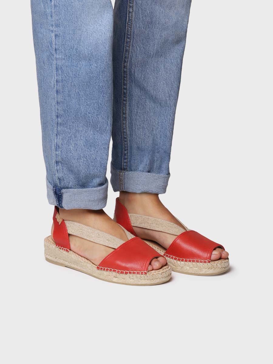 TP TALA RED LEATHER