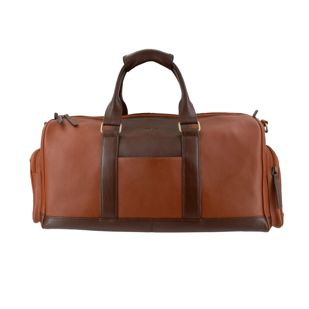 VJ 293-275 BROWN COGNAC The Refined Weekender