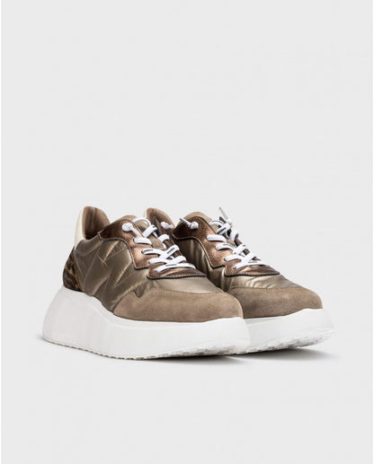 WND 9237-290 CHAMPAGNE ORO WILD SNEAKER