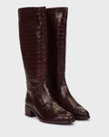 WND 3253 D1808 BROWN CROCO PRINT