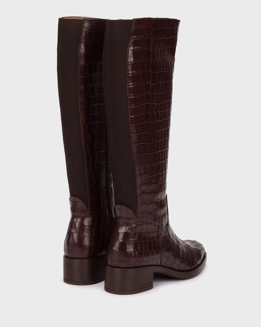 WND 3253 D1808 BROWN CROCO PRINT