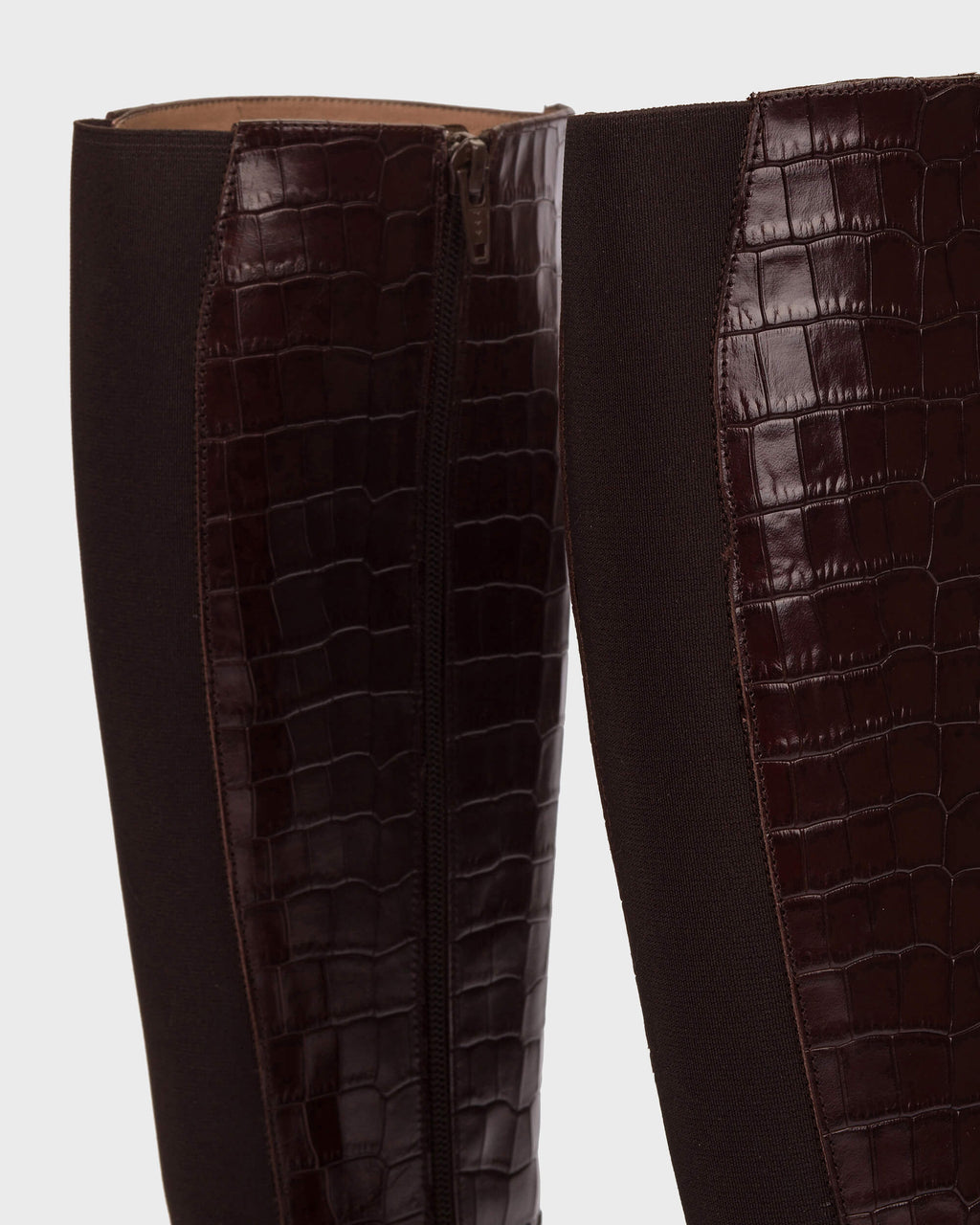 WND 3253 D1808 BROWN CROCO PRINT