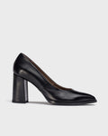 WND 1246 M5420 BLACK LEATHER PUMP