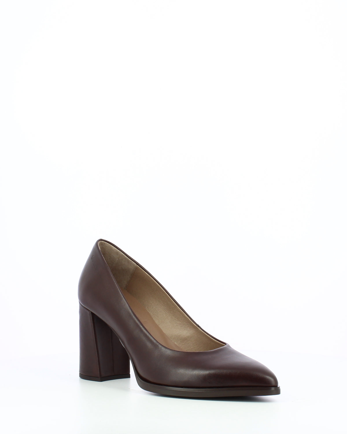WND 2246 M5420 BROWN LEATHER PUMP