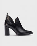 WND 1249 M5428 BLACK LEATHER BOOTIE