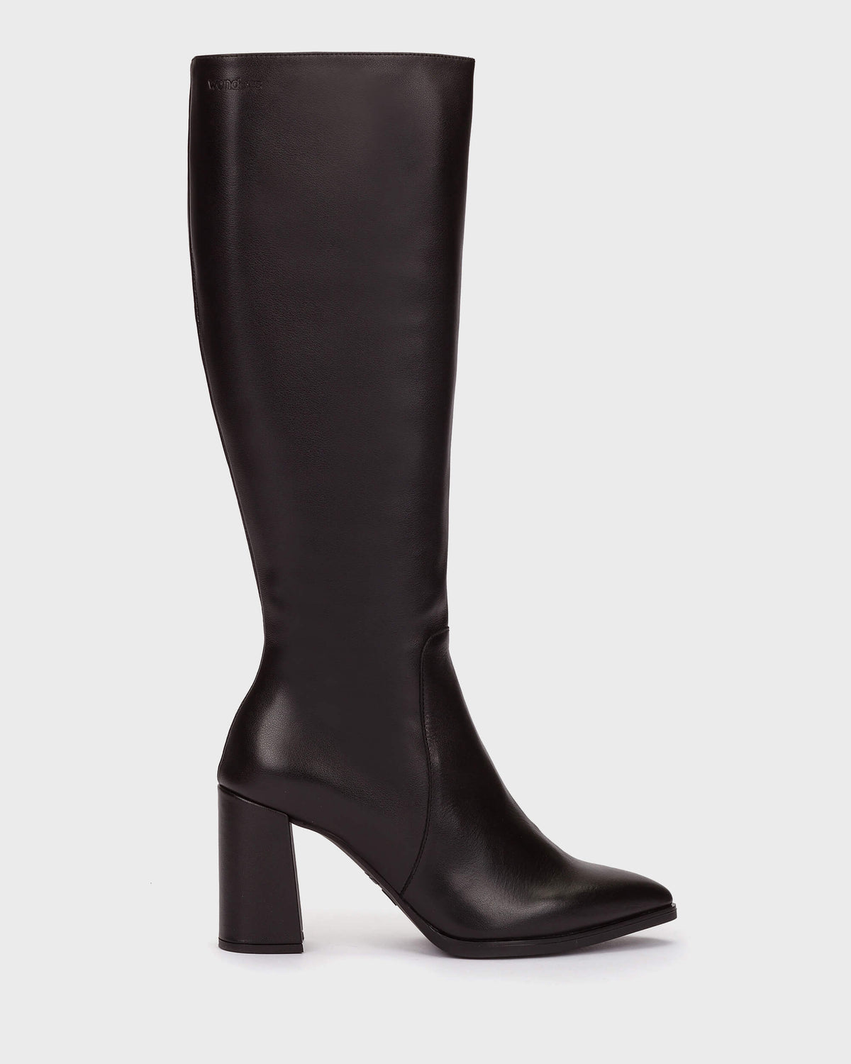 WND 1255 M5432 BLACK LEATHER TALL BOOT