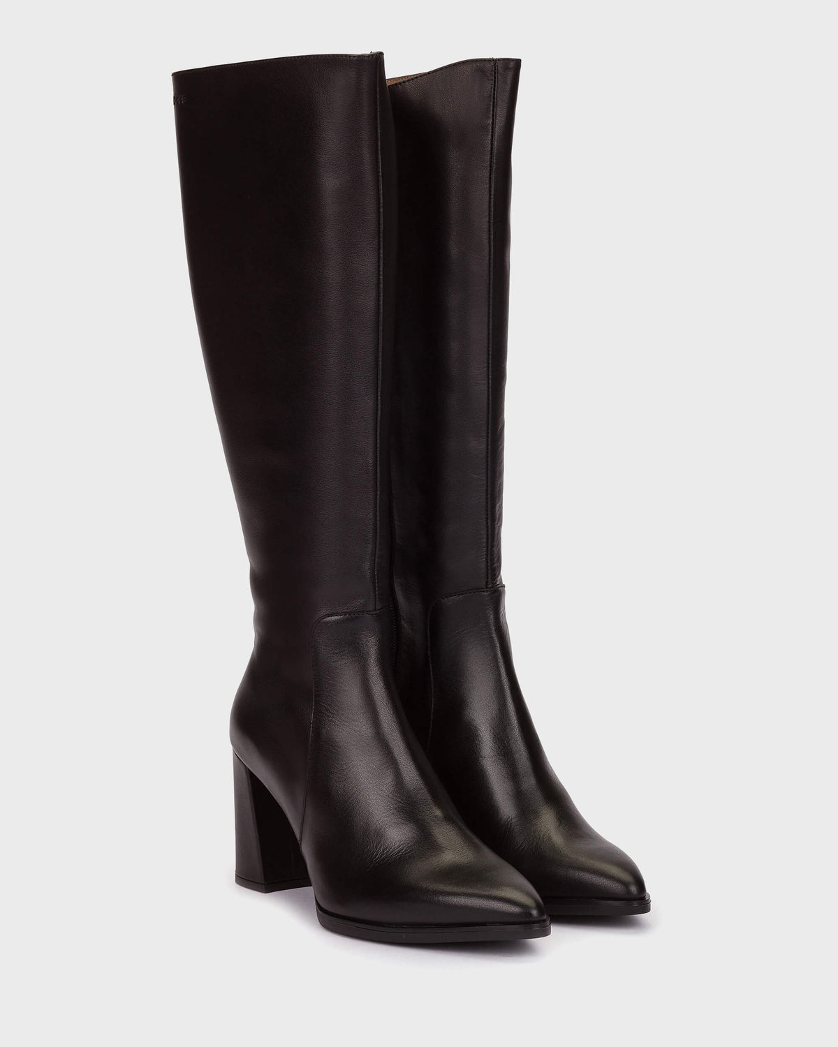 WND 1255 M5432 BLACK LEATHER TALL BOOT