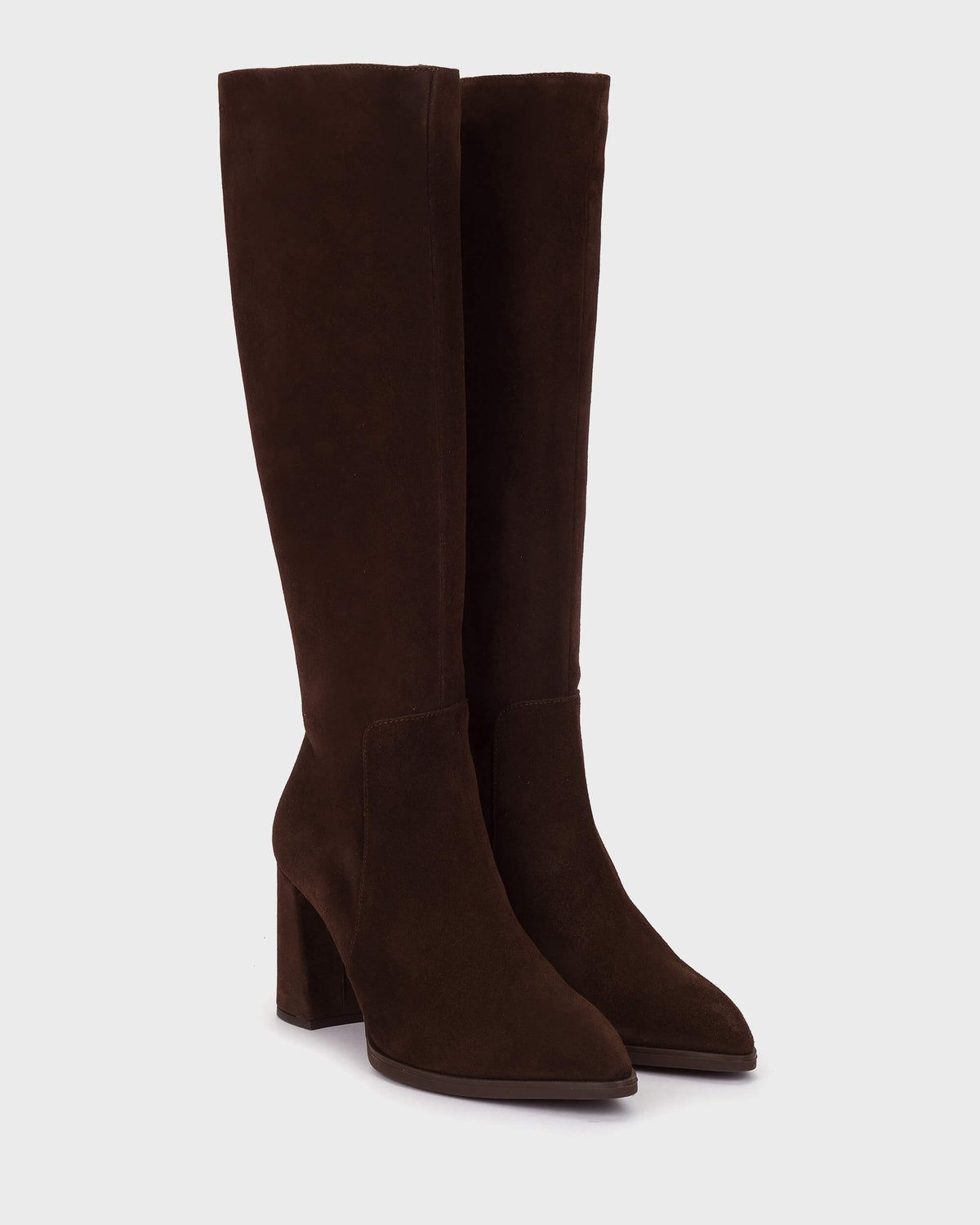 WND 2255 M5432 BROWN SUEDE TALL BOOT