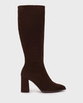 WND 2255 M5432 BROWN SUEDE TALL BOOT