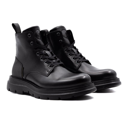 AMB 123-315 BLACK LACEUP BOOT
