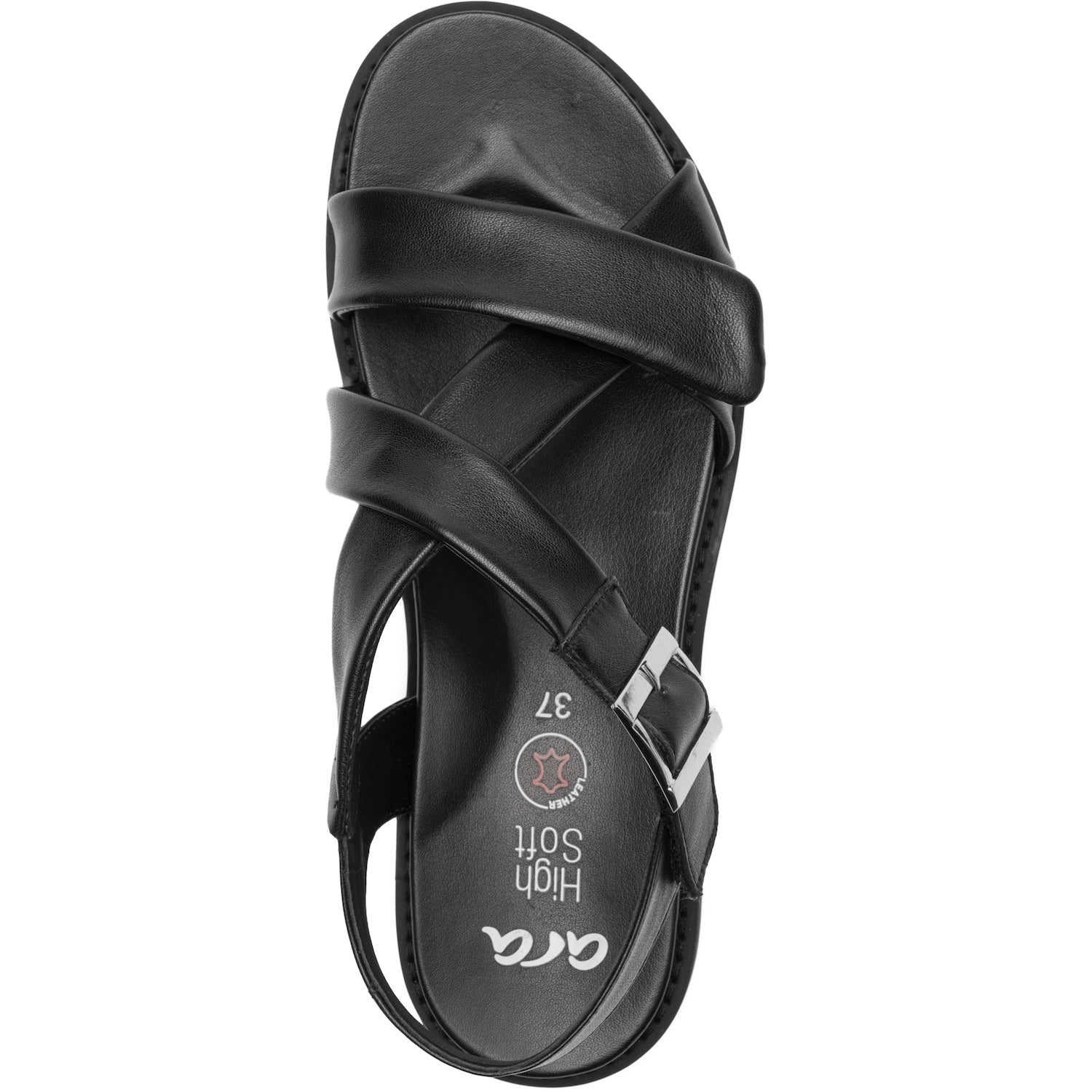 ara 1126-225 Ember black leather