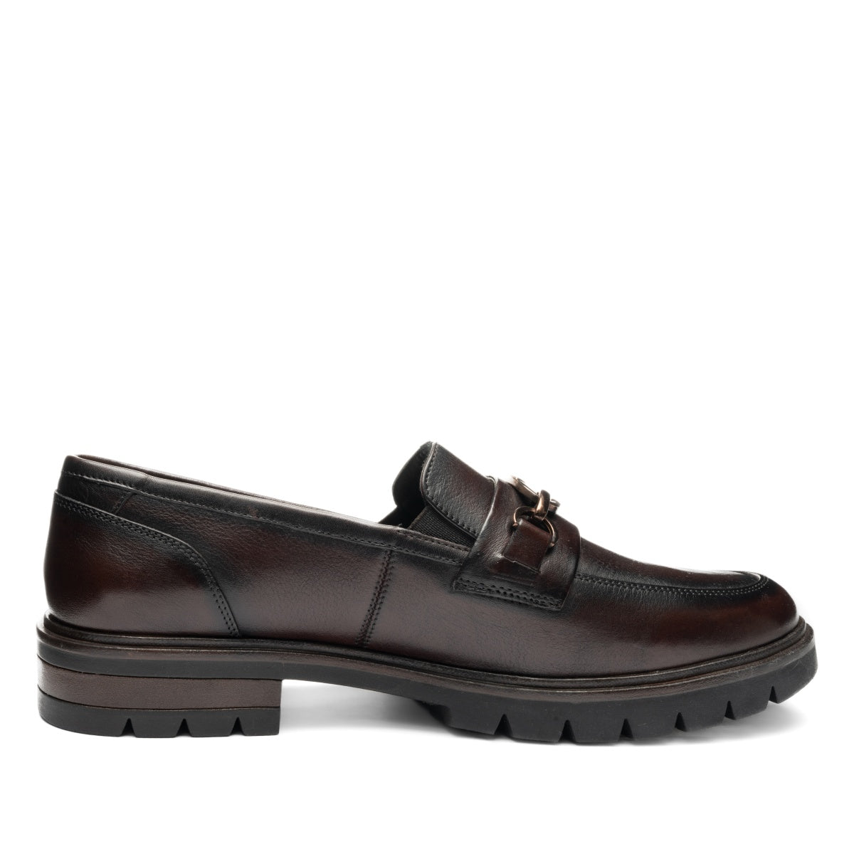 ara 2112-240 Camellia Cacao leather loafer