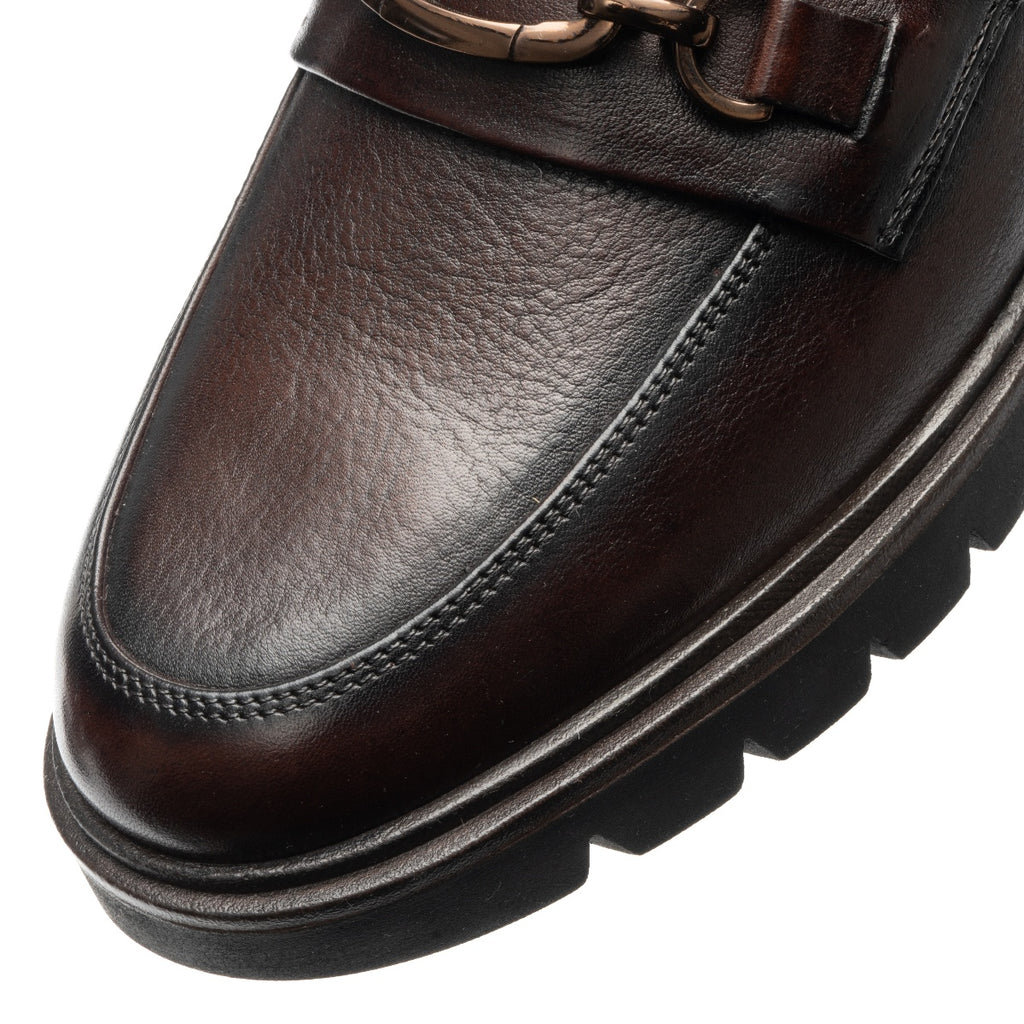 ara 2112-240 Camellia Cacao leather loafer