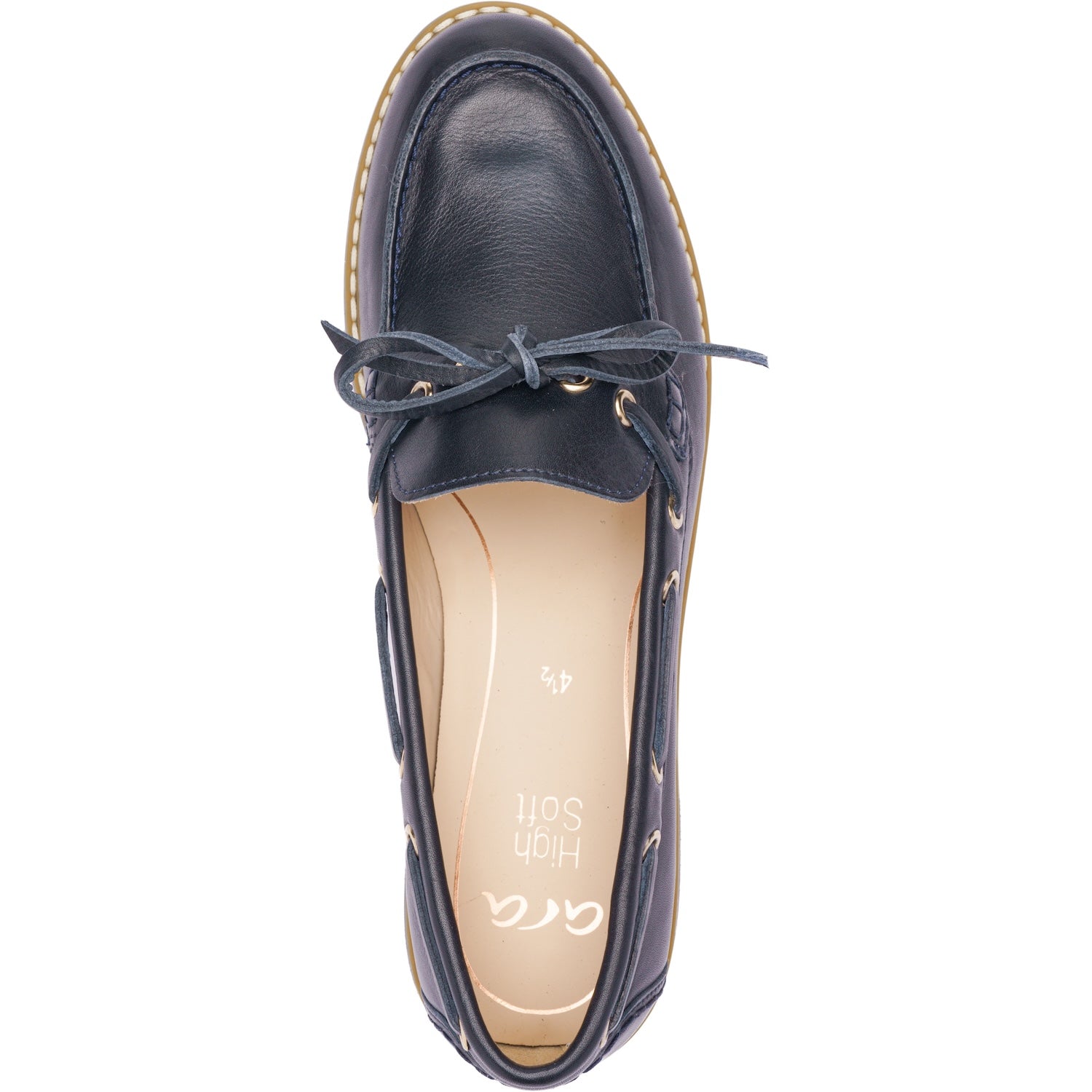 ara 4120-245 Augusta Navy leather