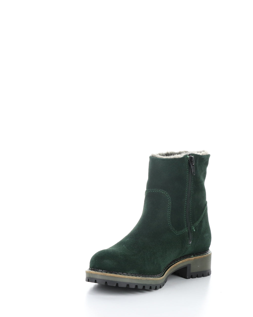 BC CALIB-275 Bottlegreen suede