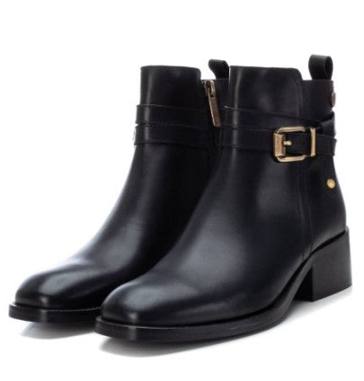 CAR 144-200 BLACK ANKLE BOOT