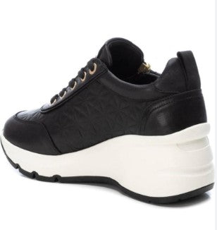 CAR 151-200 BLK SNEAKER WEDGE