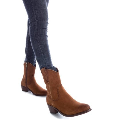 CAR 342-210 CAMEL SUEDE WESTERN