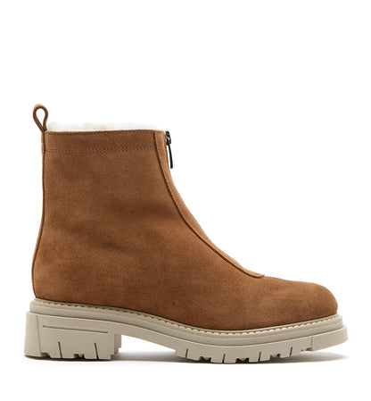 LC DELTA TOFFEE SUEDE SHEARLING