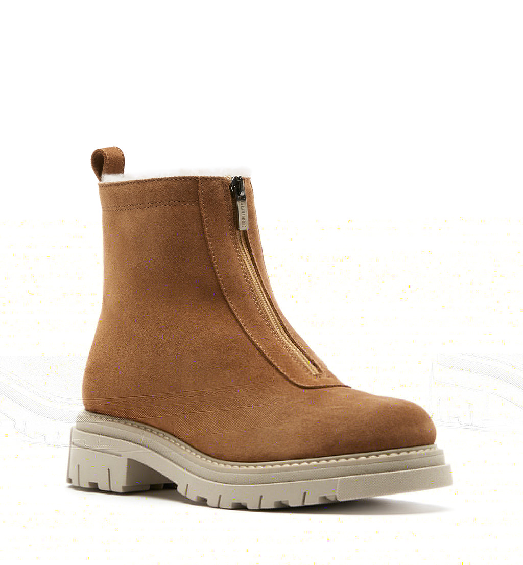 LC DELTA TOFFEE SUEDE SHEARLING