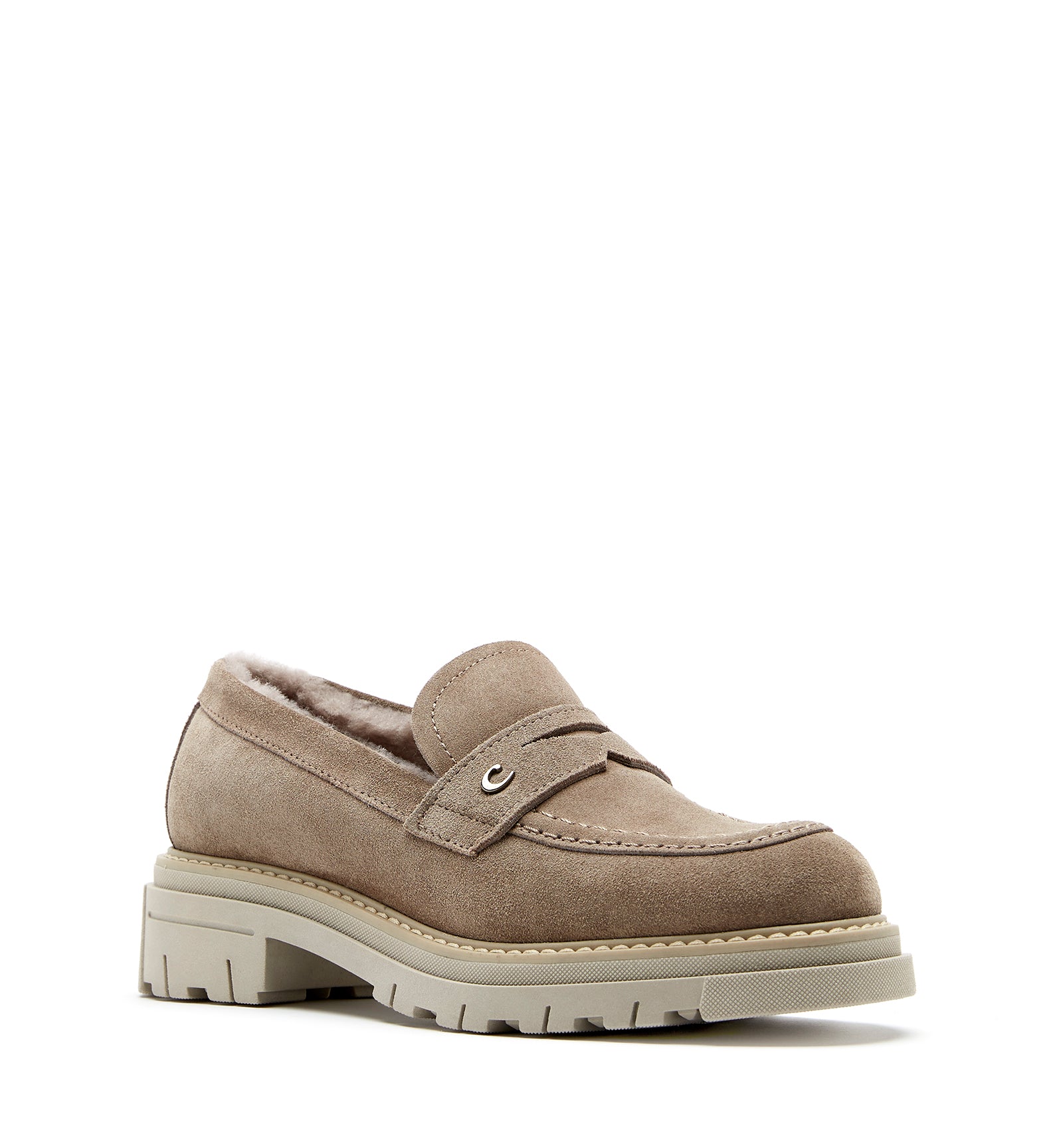 LC DONNY-475 CARIBOU SUEDE LOAFER waterproof