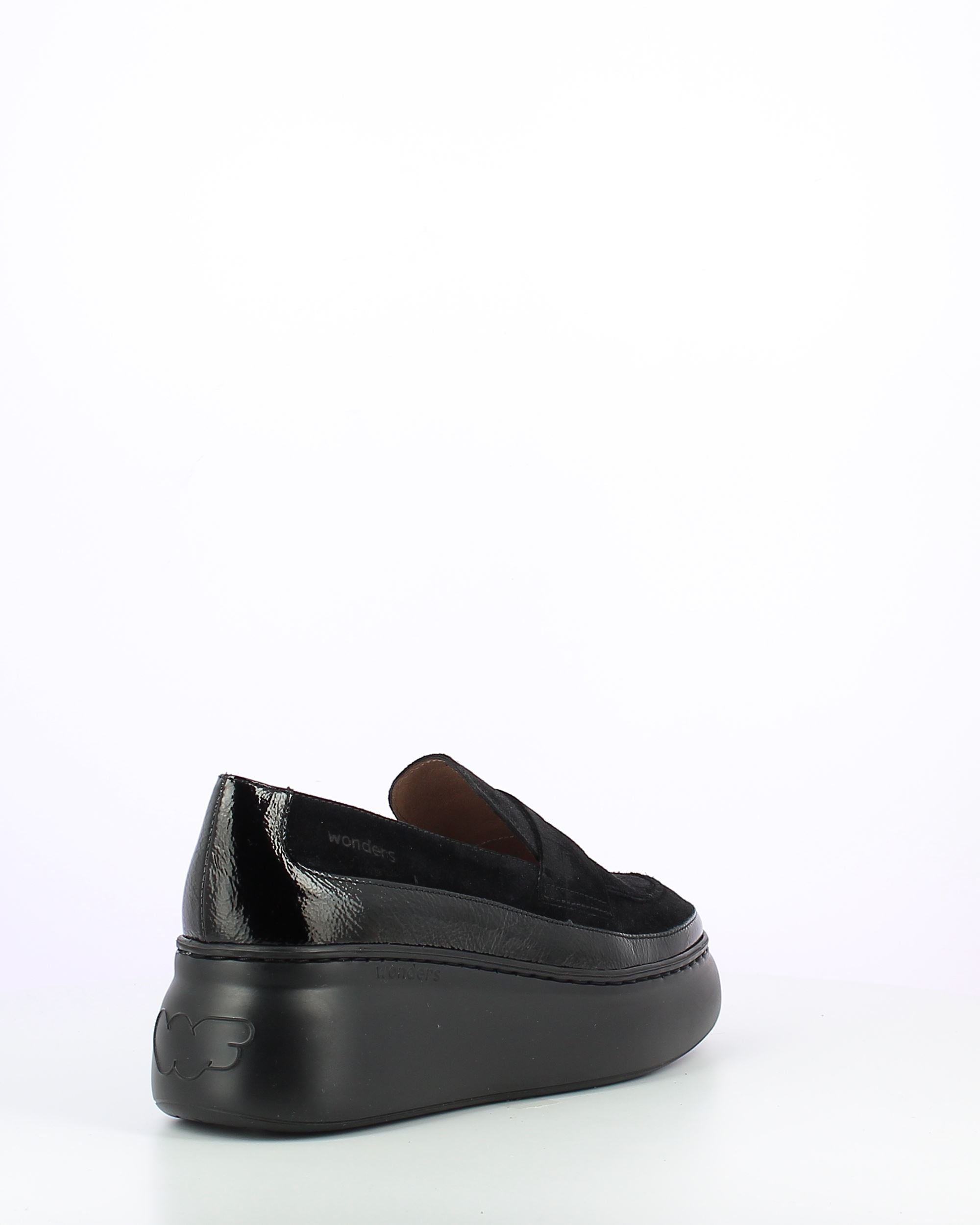 WND 6175-260 BLACK SUEDE LOAFER