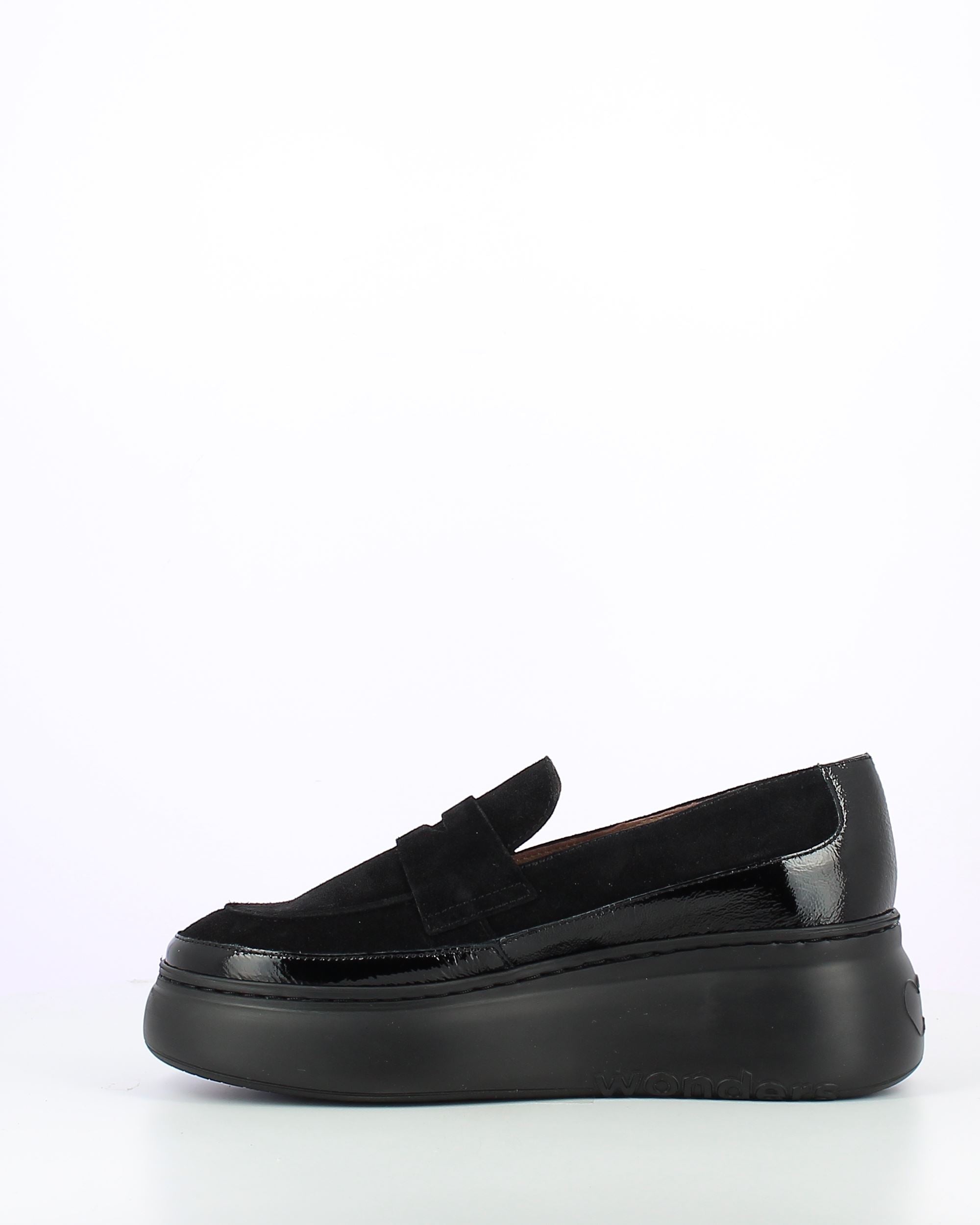 WND 6175-260 BLACK SUEDE LOAFER