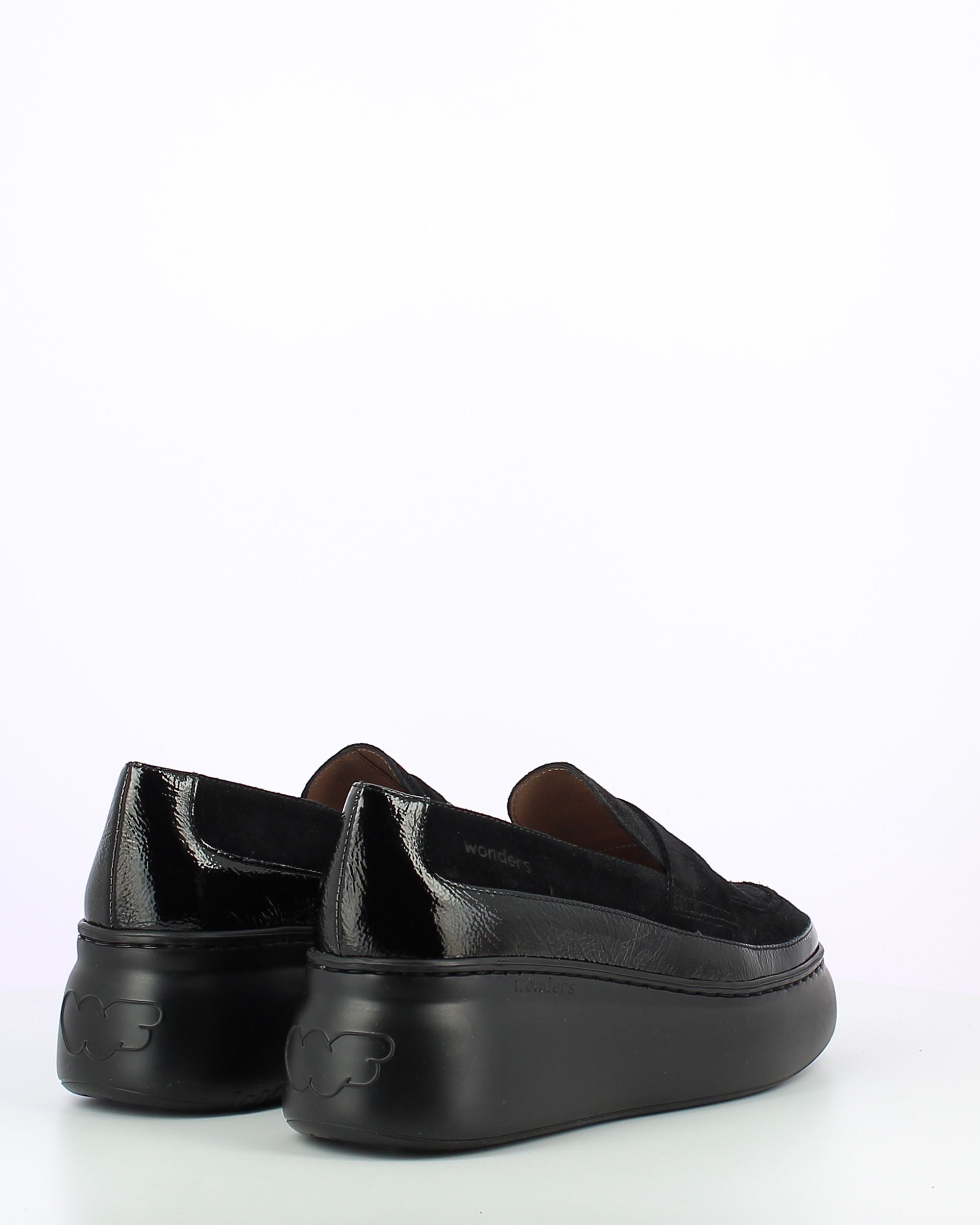 WND 6175-260 BLACK SUEDE LOAFER