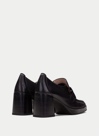 HSP 1317-300 NATALIE BLACK LEA LOAFER