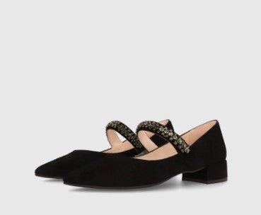 LDI AMIN-335 BLACK SUEDE