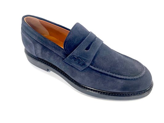 NGM 409-300 BLUE SUEDE LOAFER