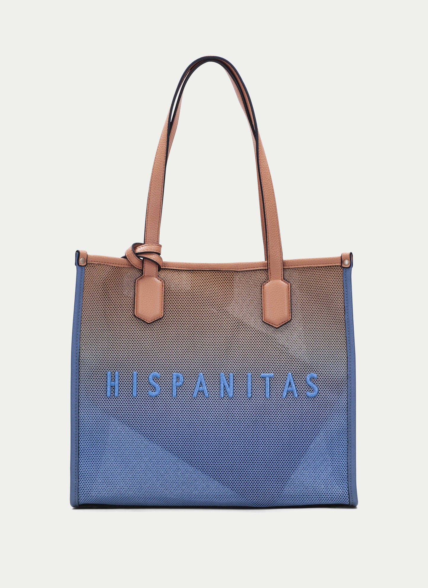 HSP BV243239 Shopper Bag Peach-Azure