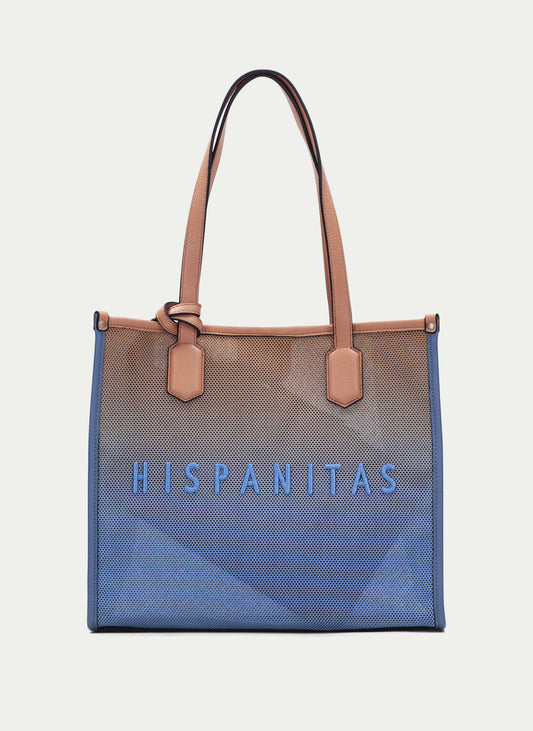 HSP BV243239 Shopper Bag Peach-Azure