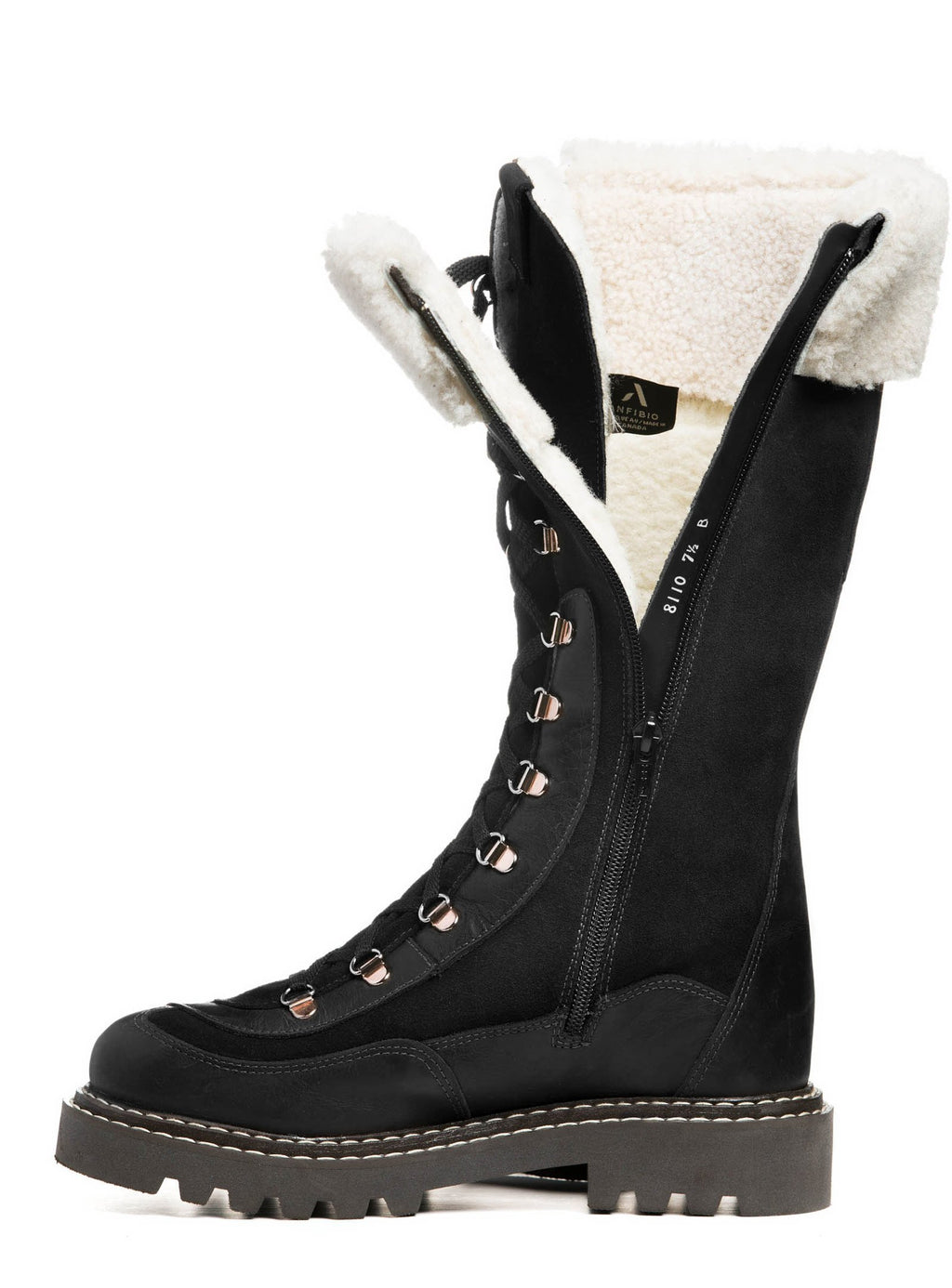 ANFW Mika-430 Black Leather WP