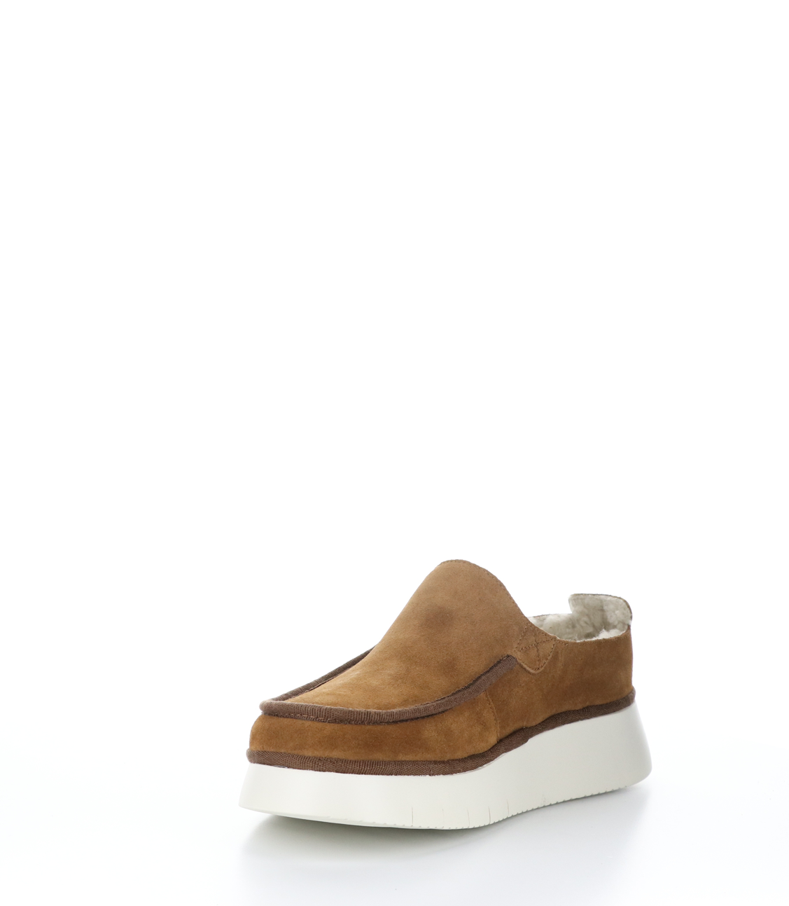 FLY Ceze-195 Cognac Suede Wool