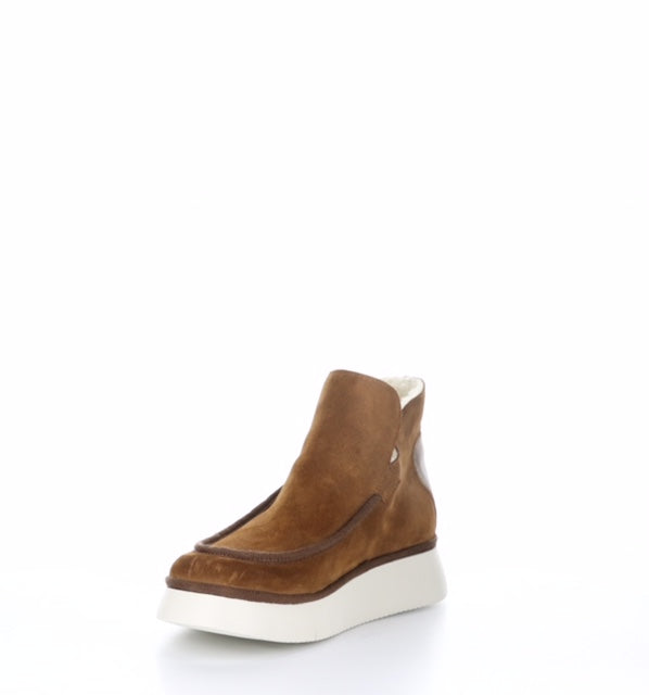FLY Coze348-280 Cognac Suede