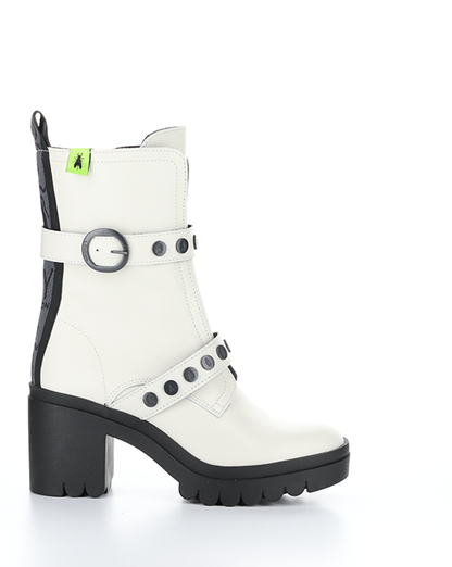 FLY TAMA888-475 WHITE LEATHER