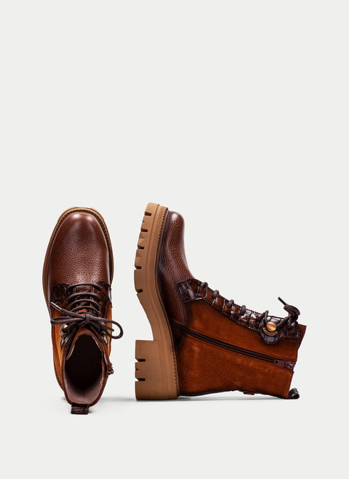 HSP 3257-350 Cognac Suede