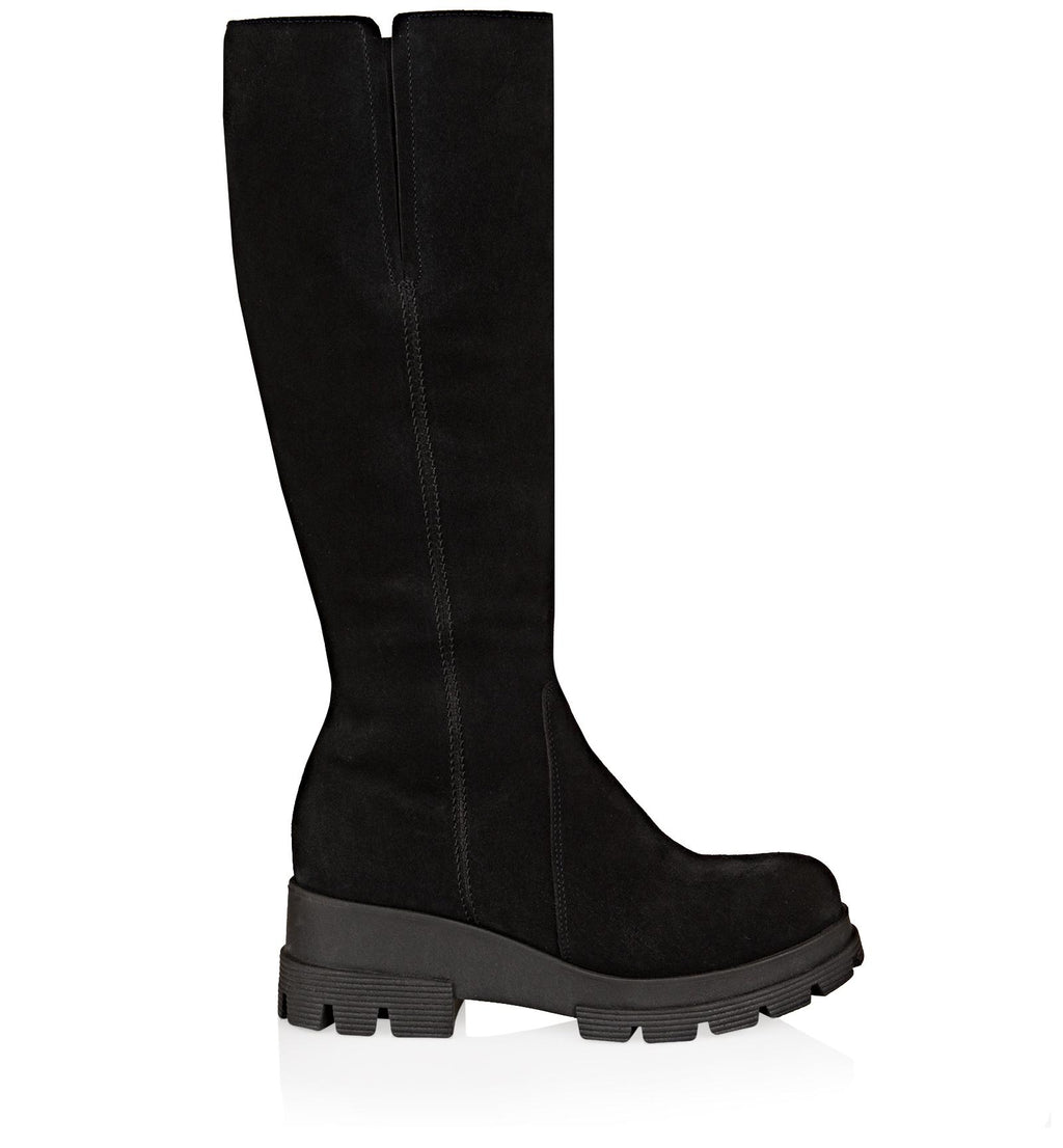 LC ZORA-635 BLACK SUEDE WP