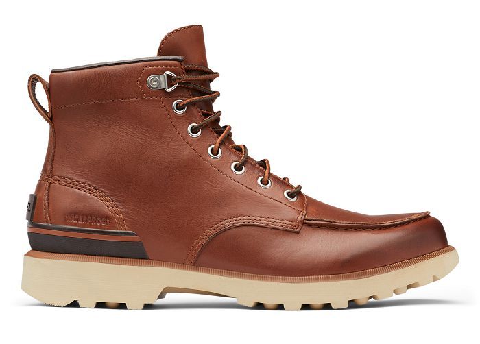 SRLM 275-200 CARIBOU MOC WP DARK CARAMEL