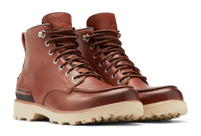 SRLM 275-200 CARIBOU MOC WP DARK CARAMEL