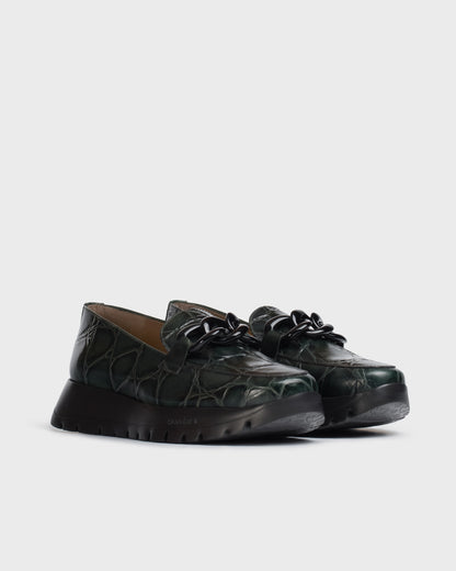 WND 7153-260 Green loafer