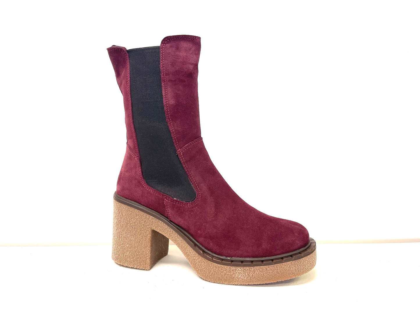 BNO Hart-200 Merlot suede