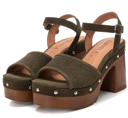 CAR 732-180 Khaki suede