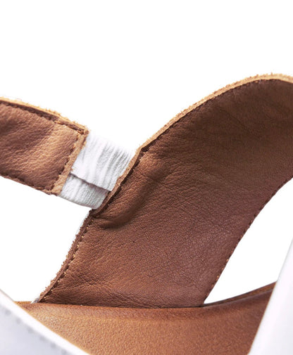 BNO Marcia-135 White leather