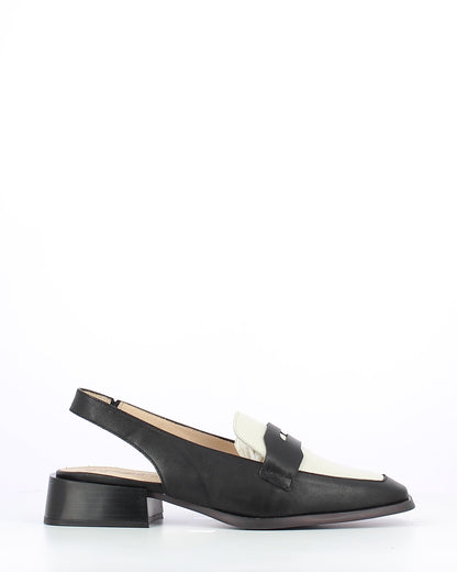 WND 1168-250 Black White Slingback