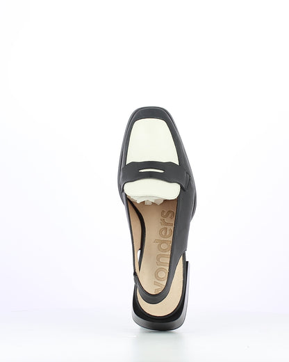 WND 1168-250 Black White Slingback