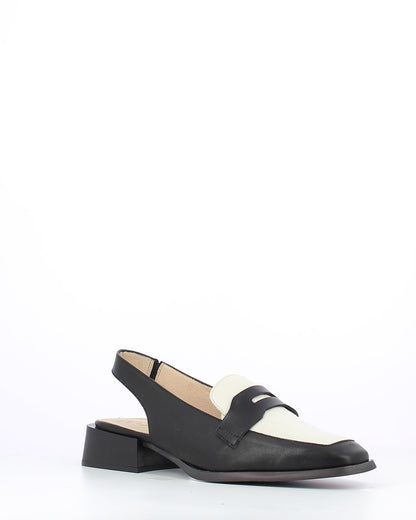WND 1168-250 Black White Slingback