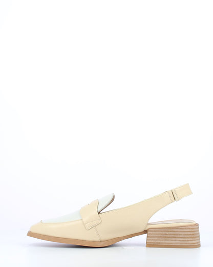 WND 3168-250 Natural white slingback